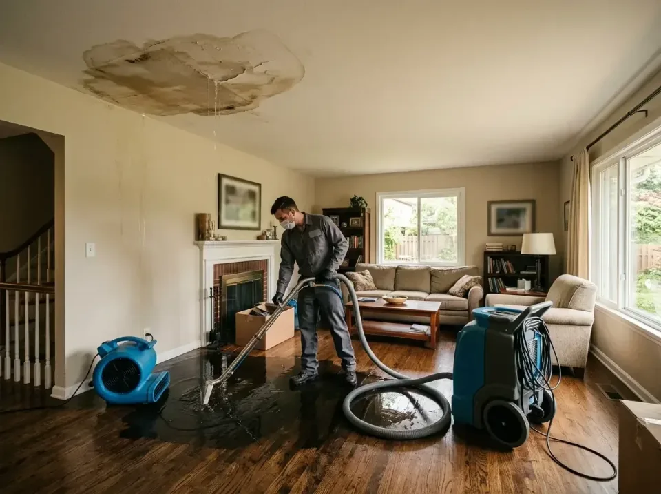 attic-pipe-burst-ceiling-drip-008 — frequently asked questions, Water Damage Restoration & Carpet Care in University Center,…